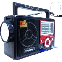 Радиоприемник с флешкой и фонарем NEEKA KN-210 REC